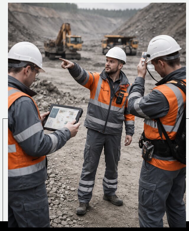 Система контроля персонала для горнодобывающей отрасли в Кашире