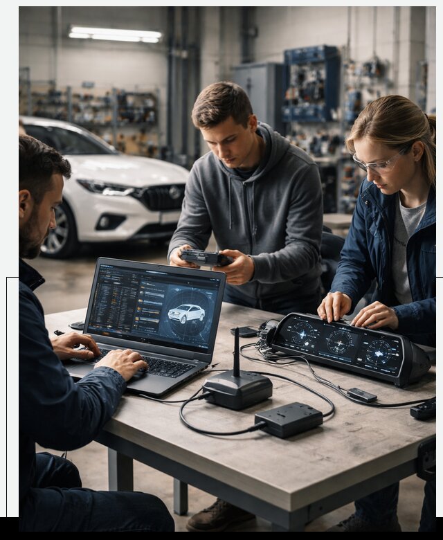 Разработка Connected Car и ПО для автопрома в Кашире