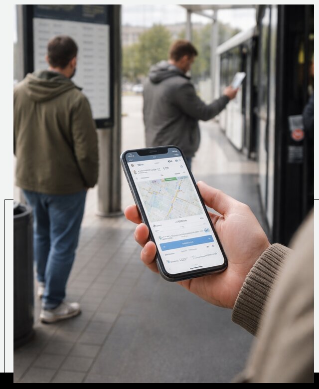 Мобильное приложение для пассажиров в Кашире с оплатой и расписанием
